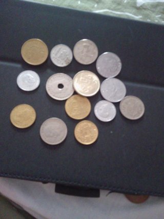 Lote de monedas antiguas