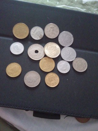 Lote de monedas antiguas