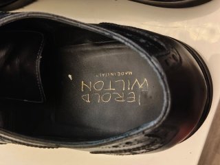Scarpe Jerold Wilton Brogue Nere