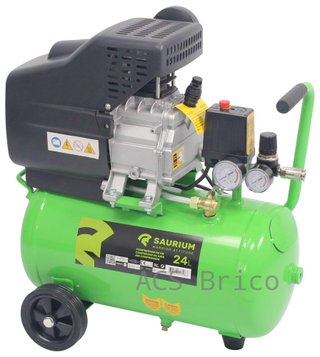 Compresor de Aire 24L - 1,50 Hp - 37128 - Saurium