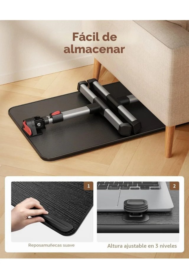 Mesa Portátil SAIJI Ajustable Plegable