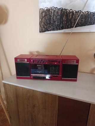 Radiocasete Sony CFS-3000L Rojo