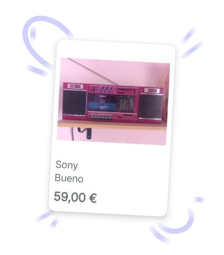 Radiocasete Sony CFS-3000L Rojo