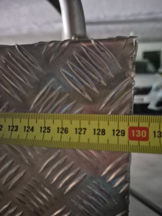 Remolque de aluminio para perros