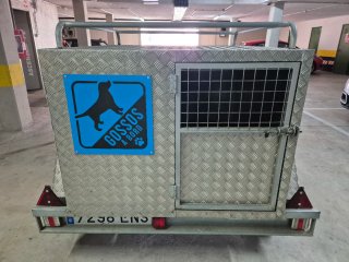Remolque de aluminio para perros
