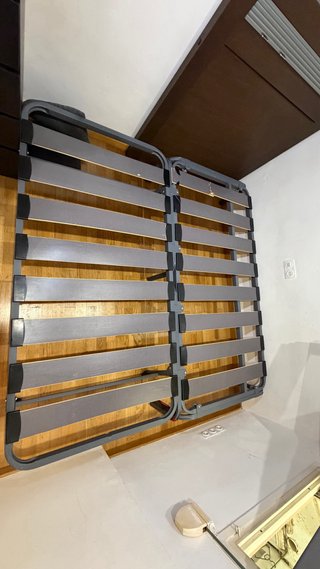 Somier robusto base cama 2 cada una 90x180