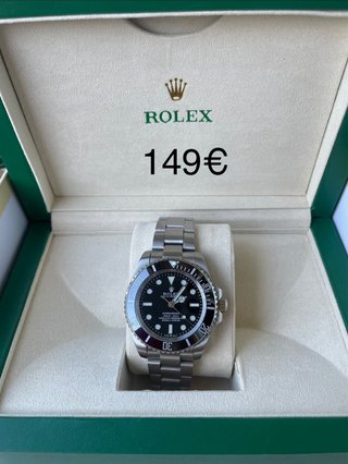 Rolex Submariner Nero/Argento