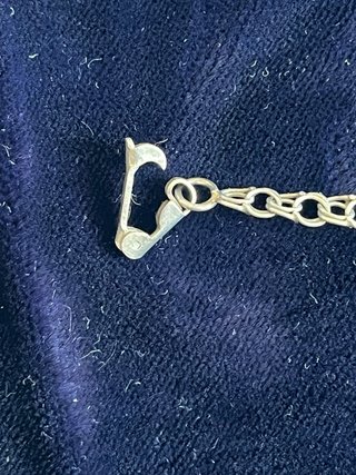 Pulsera bebé plata con placa
