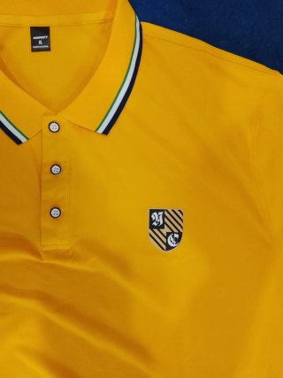 Camiseta Polo amarillo Talla XL