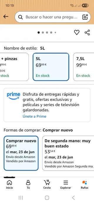 Moulinex Easy Fry Max 5L Freidora Aire (NUEVO)