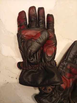 Guantes de piel City Café Racer