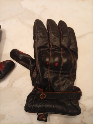 Guantes de piel City Café Racer