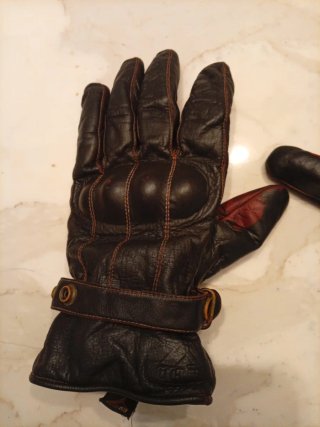 Guantes de piel City Café Racer