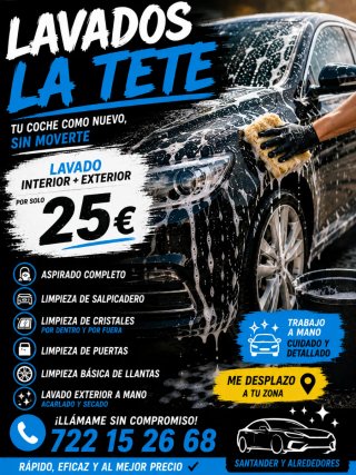 Limpieza de coches