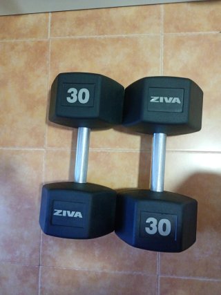 Par Mancuernas Ziva 30 kg