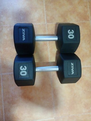 Par Mancuernas Ziva 30 kg