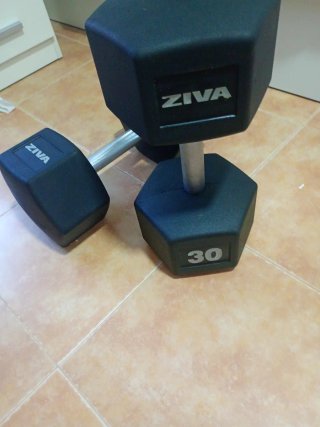 Par Mancuernas Ziva 30 kg