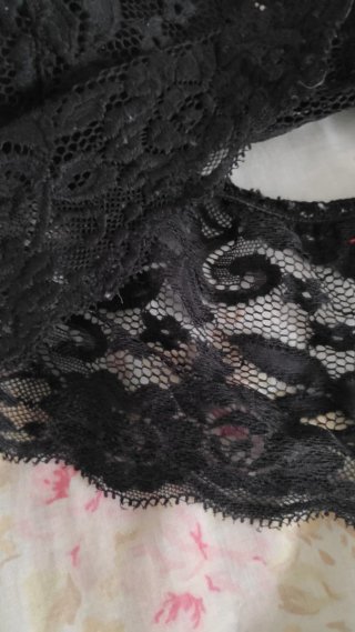 Bralette Dolce Vita encaje negro