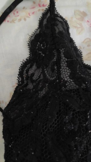 Bralette Dolce Vita encaje negro