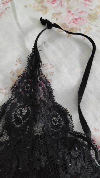 Bralette Dolce Vita encaje negro