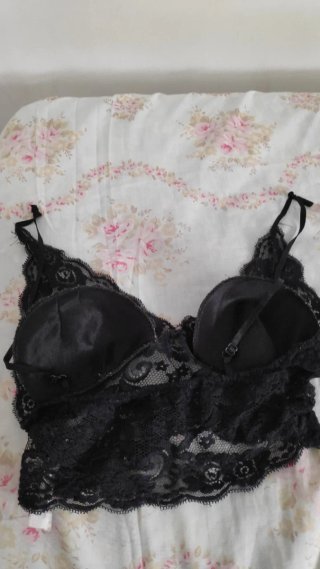 Bralette Dolce Vita encaje negro