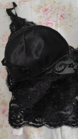 Bralette Dolce Vita encaje negro