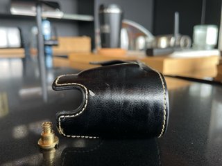 Fondello in pelle per Leica M240