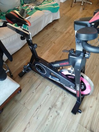 Bicicleta Estática Fitfiu Fitness modelo besp -22