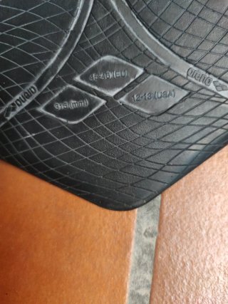 Aletas de natación Arena Power Fin. Talla 45/46