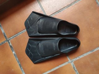 Aletas de natación Arena Power Fin. Talla 45/46