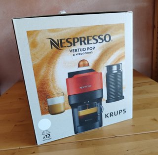 Macchinetta Nespresso Vertuo Pop + Aeroccino 3