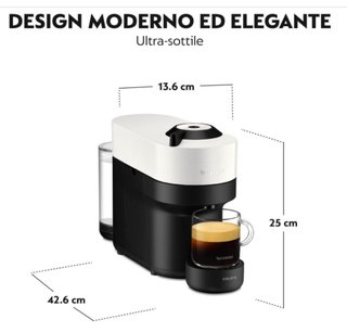 Macchinetta Nespresso Vertuo Pop + Aeroccino 3