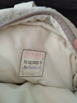 Mochila Zara Baby Peluche