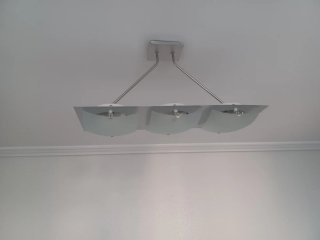 Juego de lámparas de salon contenporaneas