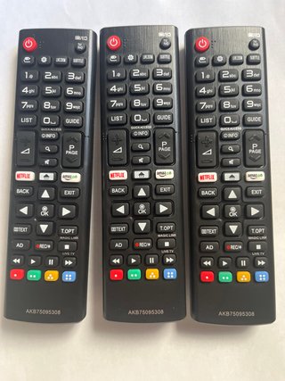 Mando a distancia Smart TV LG (3 unidades)