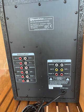 Home Cinema Roadstar - Completo