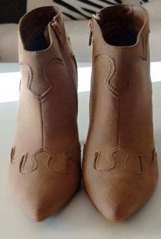 Botines Catwalk Marrón Tacon