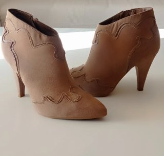 Botines Catwalk Marrón Tacon