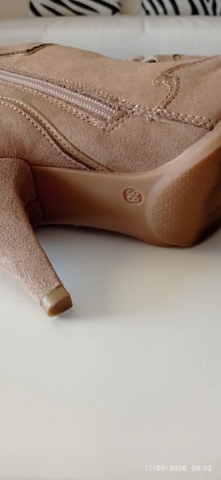 Botines Catwalk Marrón Tacon