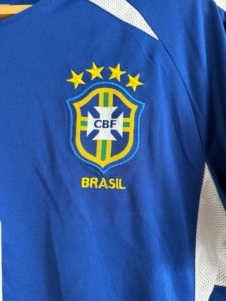 Camiseta Brasil Ronaldinho 11 Mundial 2002