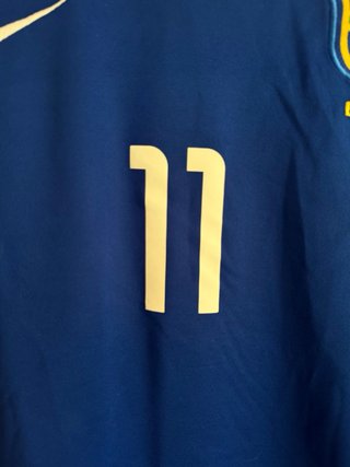 Camiseta Brasil Ronaldinho 11 Mundial 2002