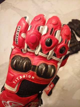 Guantes Berik Racing Piel Canguro Talla XL