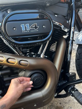Kit tapa Negro Harley-Davidson Calavera original