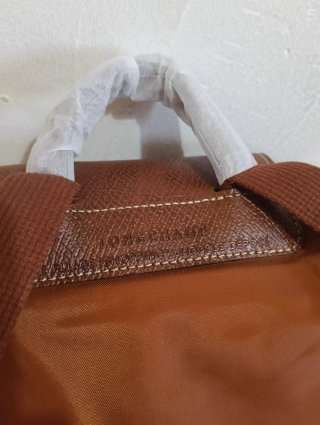 Lote 3 Zaini Longchamp: Bordeaux, Nero e Marrone