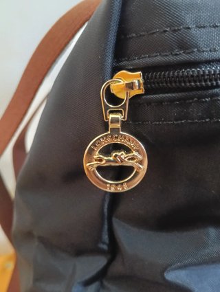 Lote 3 Zaini Longchamp: Bordeaux, Nero e Marrone
