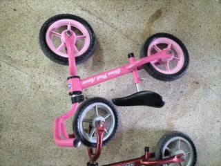Bicicleta Evolutiva Chicco Roja y Rosa