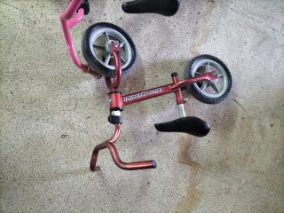 Bicicleta Evolutiva Chicco Roja y Rosa