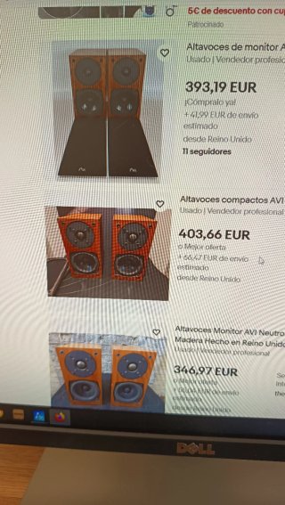 Altavoces mini monitores AVI nu neutron
