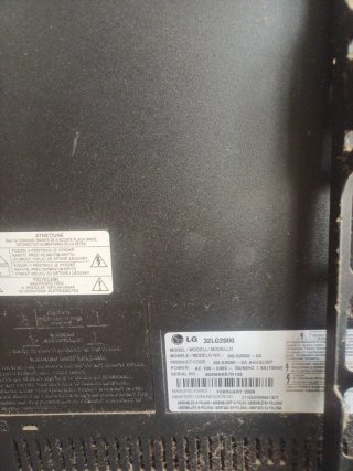 Televisor LG Negro