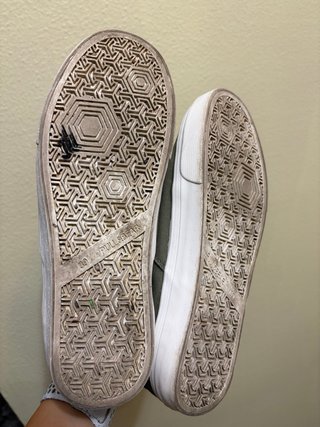Zapatillas Pull&Bear verde caqui talla 39